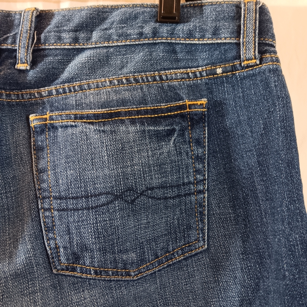 Lucky Brand Womens 10/30 Laguna Jean Shorts Blue Denim - Picture 5 of 8